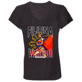 Filipina Warrior Ladies' Jersey V-Neck T-Shirt